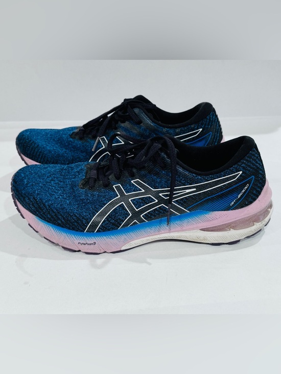 Asics Shoes - ASICS GT-2000 10 Women's Running Shoes Deep Ocean Blue Pink Size 8.5
